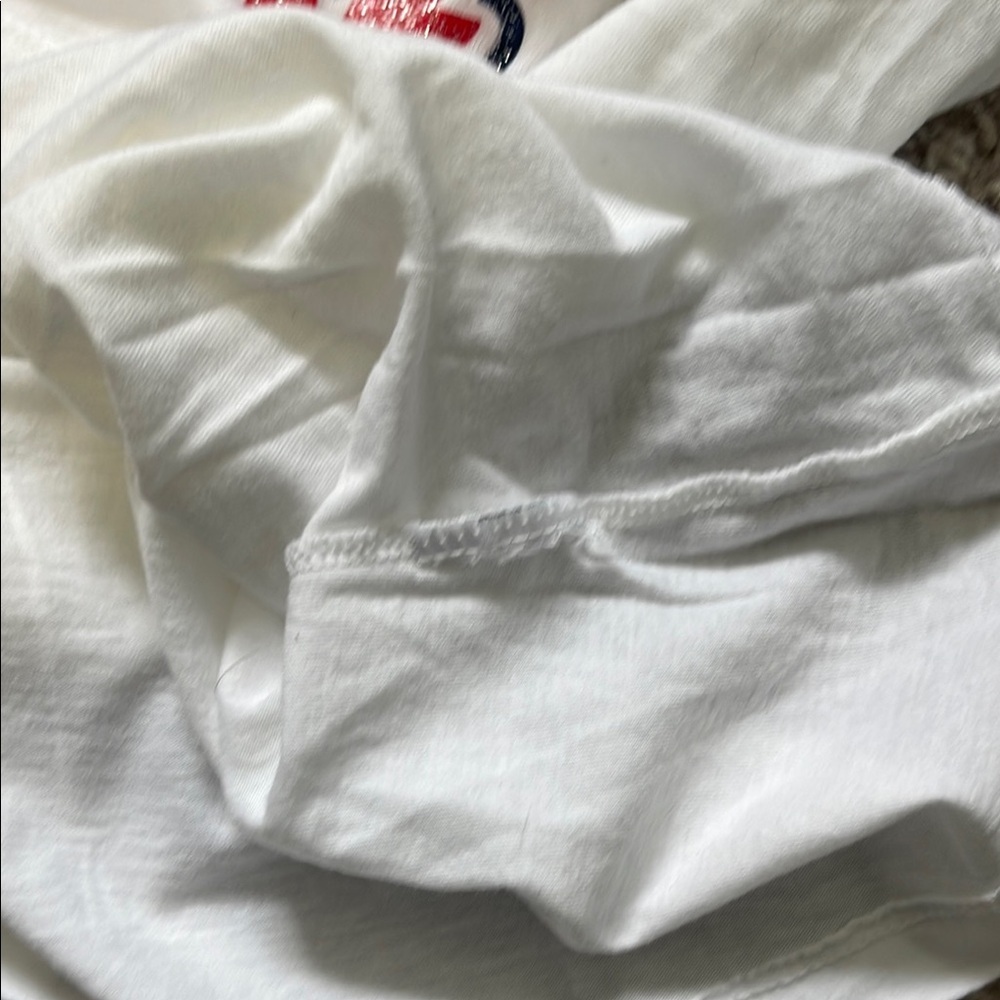 Genuine Merchandise White and Red Fitted T-Shirt - Picture 4 of 4